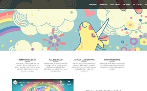 Unicorn Smasher-亚马逊产品研究工具