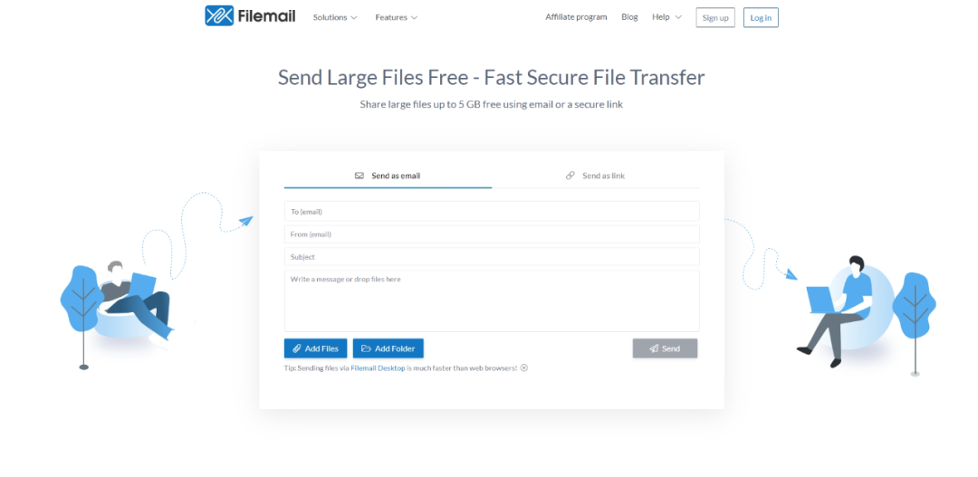Filemail-大文件传输工具