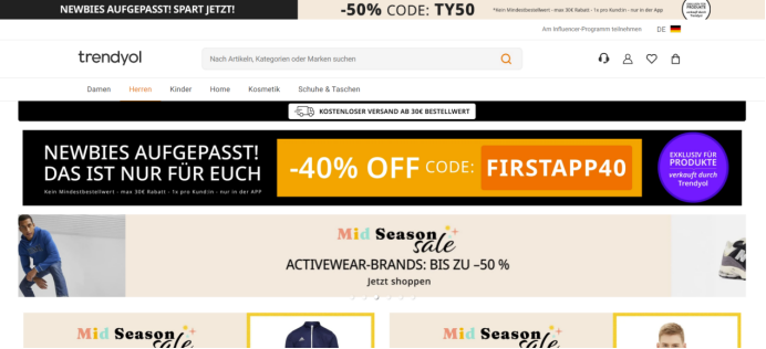 Trendyol-土耳其电商平台