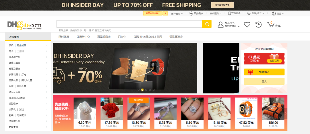 10大跨境电商平台排行(跨境电商平台优劣势盘点)