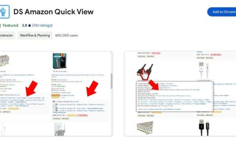 DS Amazon Quick View-亚马逊产品排名插件