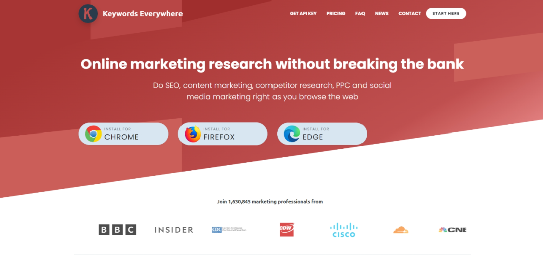 Keywords Everywhere功能与安装及使用教程