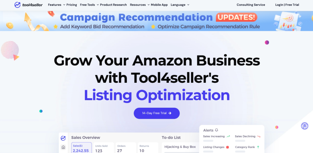 Tool4seller-亚马逊店铺运营工具