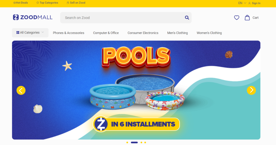 ZoodMall-中东跨境电商平台