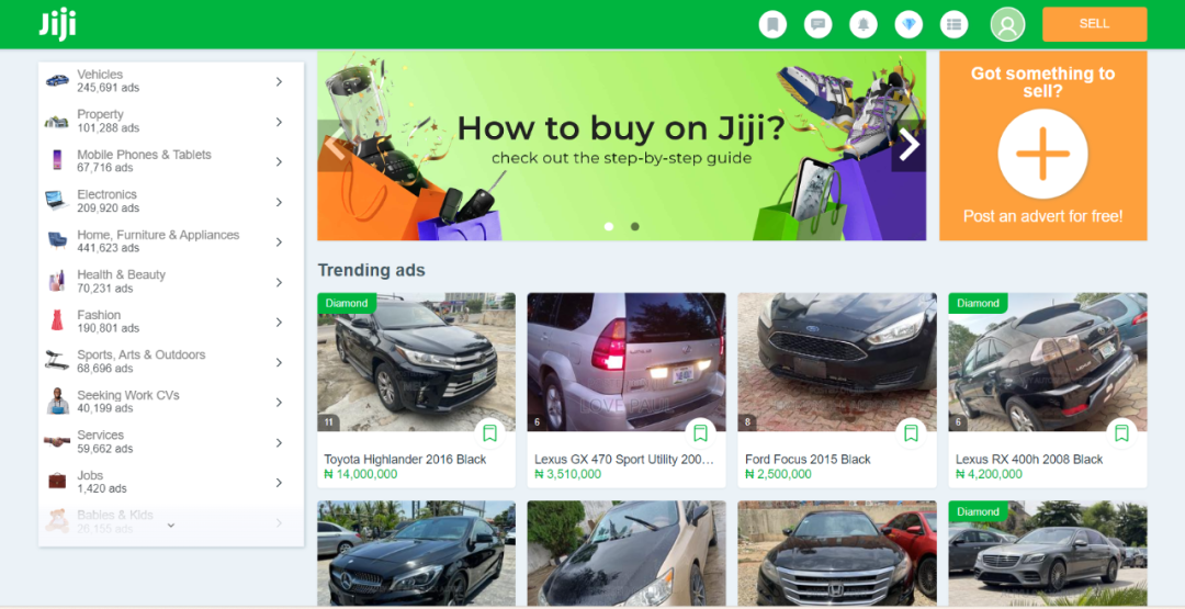 Jiji-非洲跨境电商平台