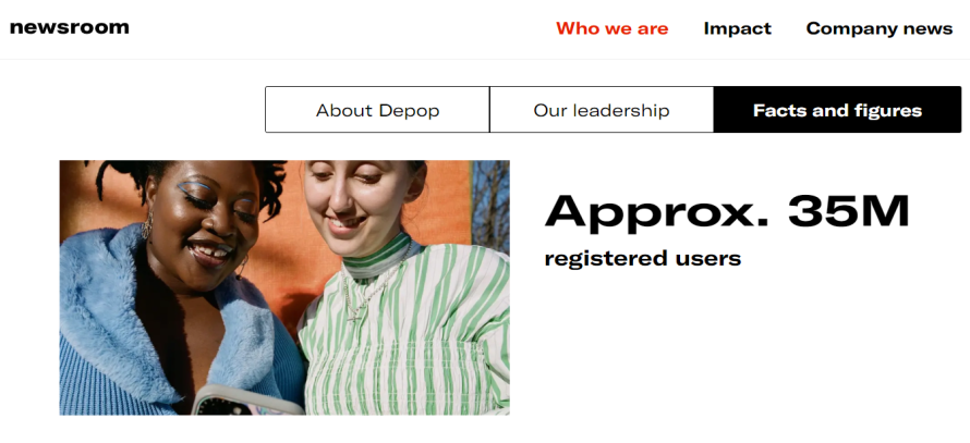 Depop-英国二手电商平台