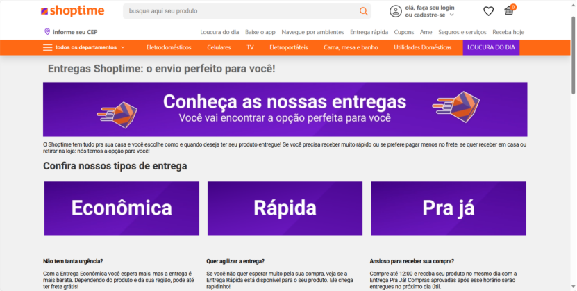 Shoptime-巴西电商平台