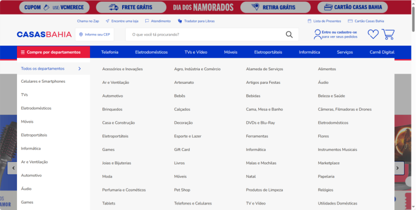 Casas Bahia巴西电商平台(Casas Bahia商城入驻)