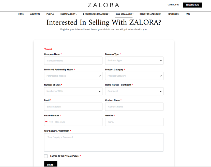 Zalora-东南亚电商平台