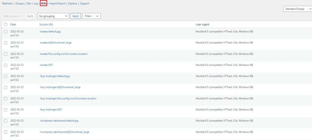 WordPress网站如何设置301跳转(404处理方法)