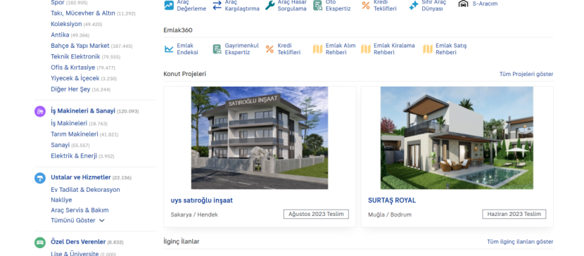 Sahibinden-土耳其电商平台