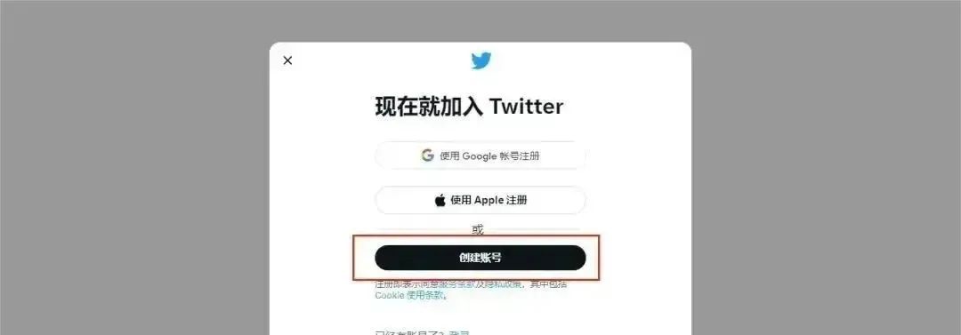 推特Twitter网页版入口(Twitter账号注册流程步骤)