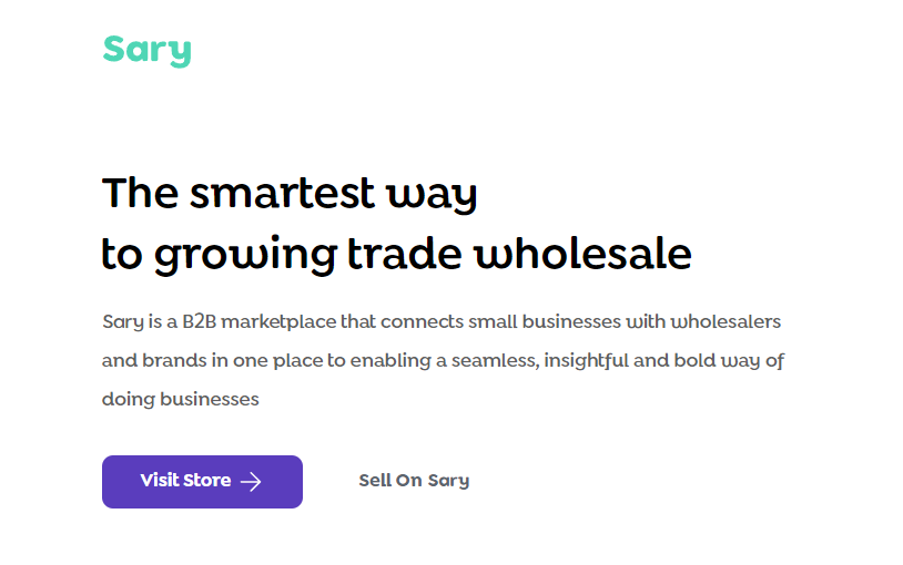 Sary-沙特跨境电商平台