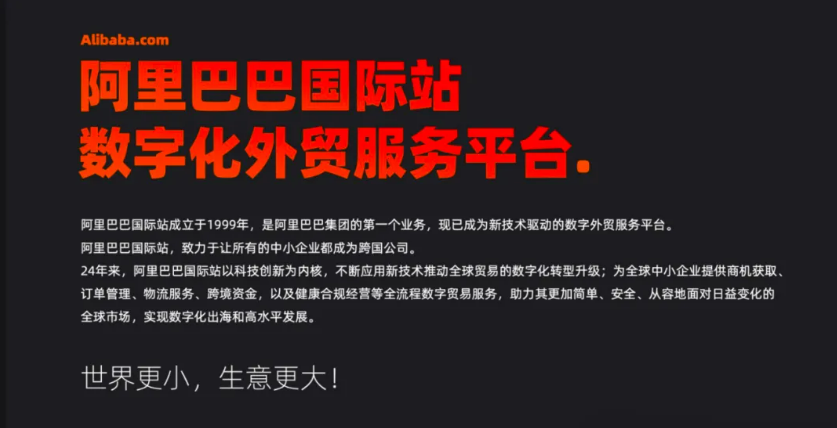 阿里国际站入驻条件(阿里国际站是干什么的)
