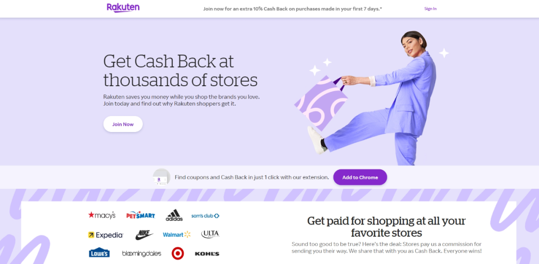 Ebates-海淘返利网