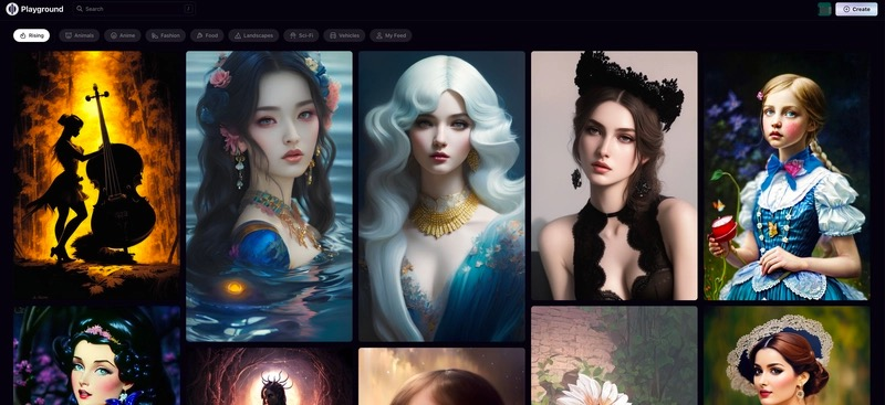 Playground AI-在线AI图像生成工具