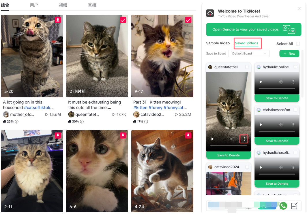 TikNote-TikTok视频去水印下载工具