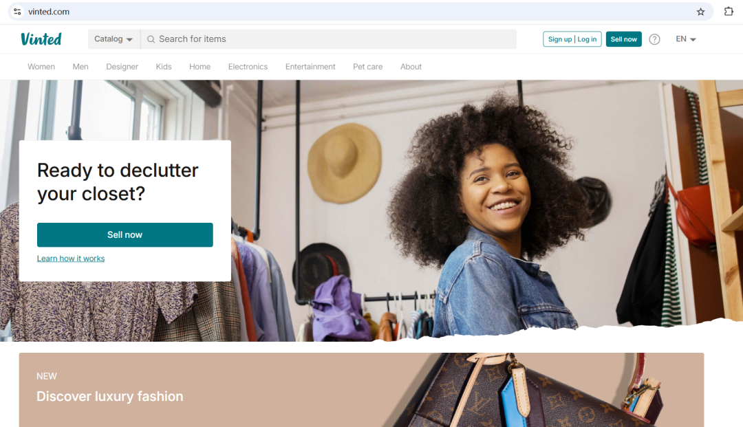 Vinted-欧洲二手交易平台