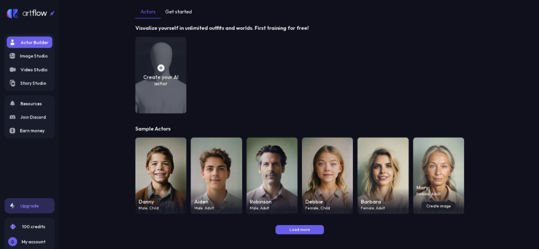 ArtFlow AI-角色动画生成工具