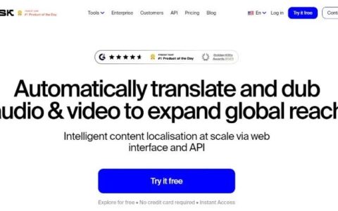 Rask AI-视频翻译配音工具