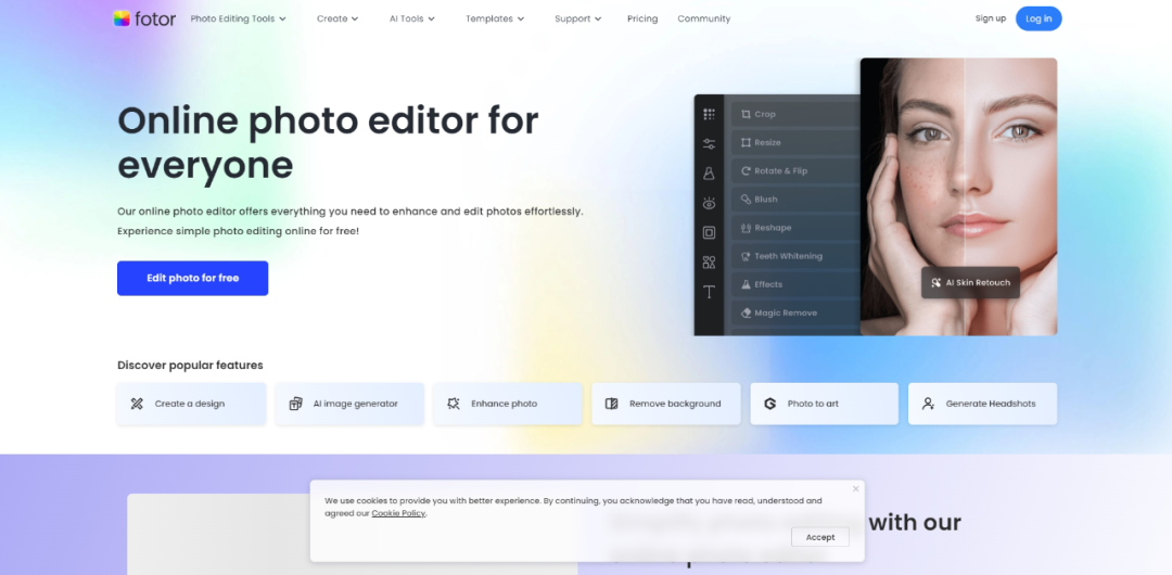 Fotor-AI图片编辑设计工具