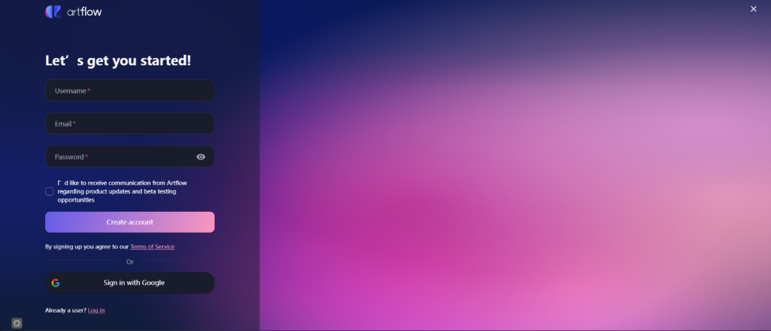 ArtFlow AI-角色动画生成工具