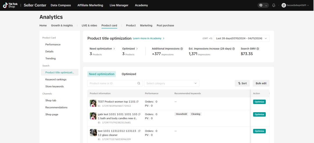 TikTok商品标题怎么写(TK商品Listing优化技巧)