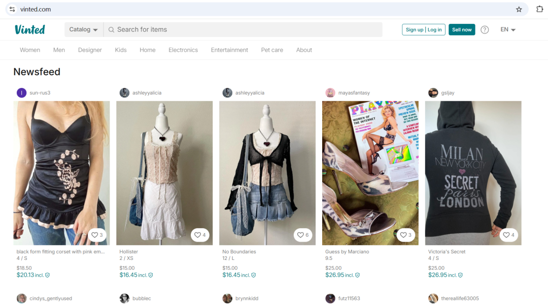 Vinted-欧洲二手交易平台