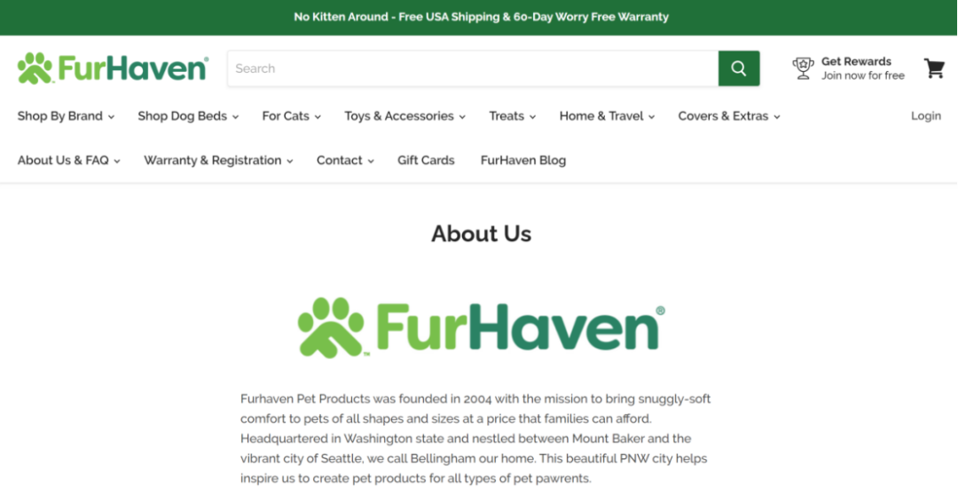 Furhaven-美国宠物电商平台