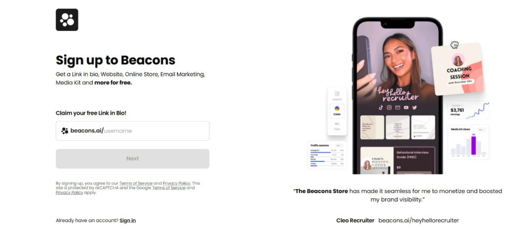 Beacons AI-人工智能营销创作平台
