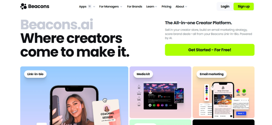 Beacons AI-人工智能营销创作平台