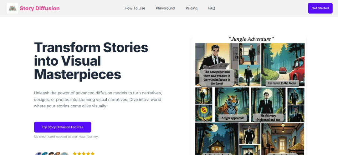 Story Diffusion AI-人工智能漫画故事生成工具