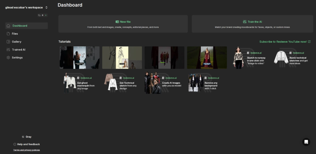 Resleeve AI-时装设计生成工具