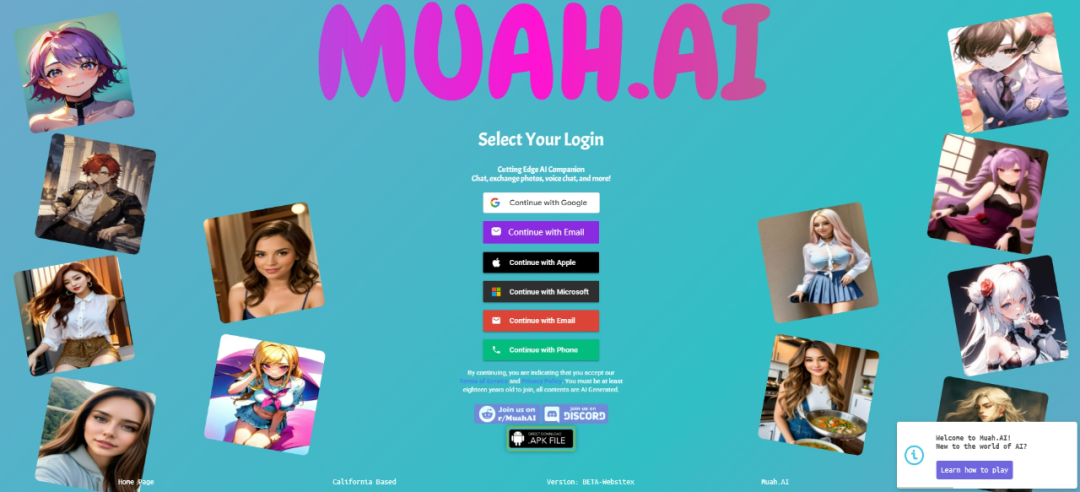 Muah AI-虚拟角色聊天机器人