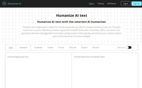Humanizer AI-人工智能文本优化工具