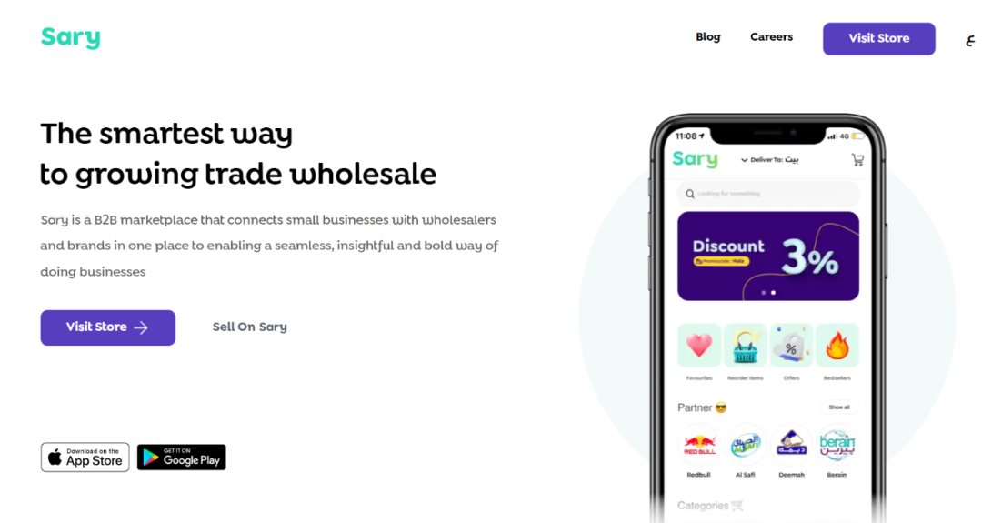 Sary-B2B 电商平台