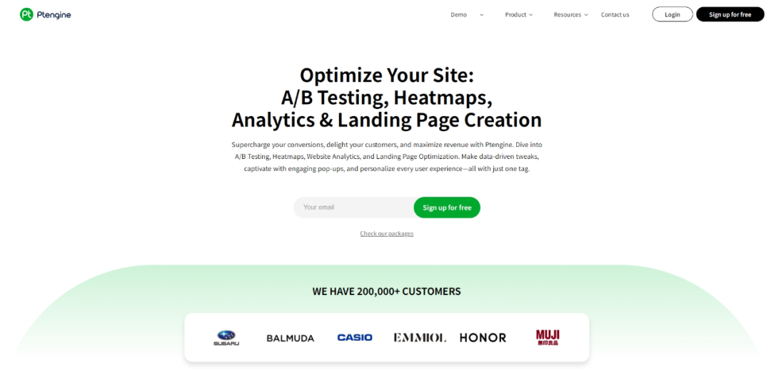 ‌Ptengine-网站分析工具
