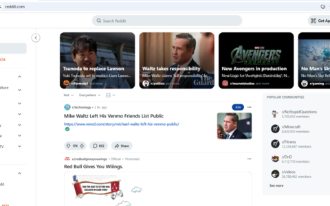 Reddit网页版入口(Reddit账号注册全流程)