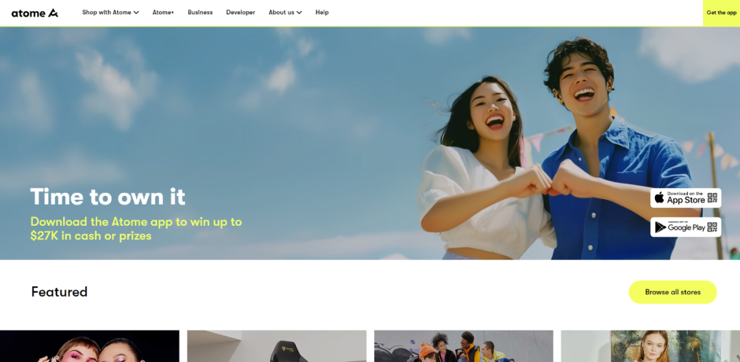 Atome-先买后付平台