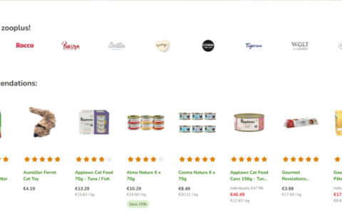 Zooplus-欧洲宠物用品电商平台