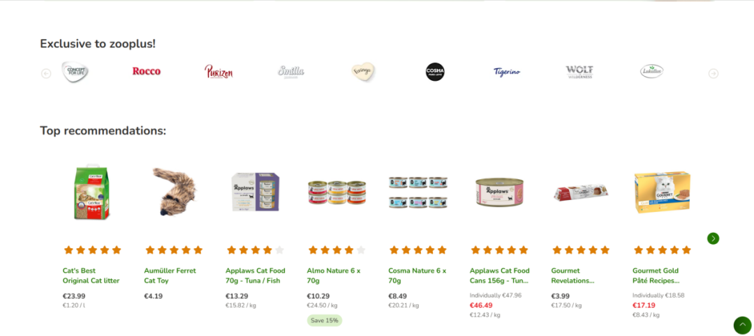 Zooplus-欧洲宠物用品电商平台