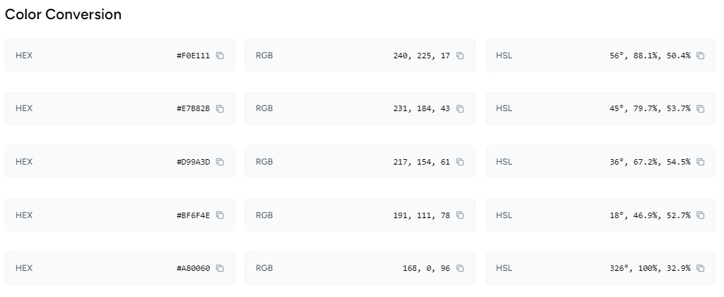 Colorify Rocks-人工智能色彩调色板生成工具