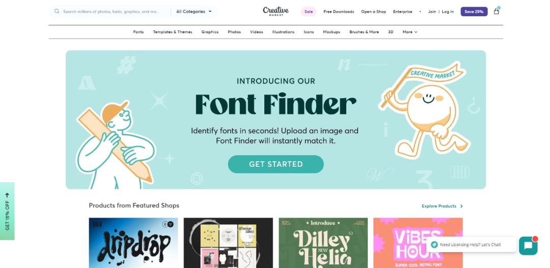 ‌‌Creative Market-设计素材交易平台