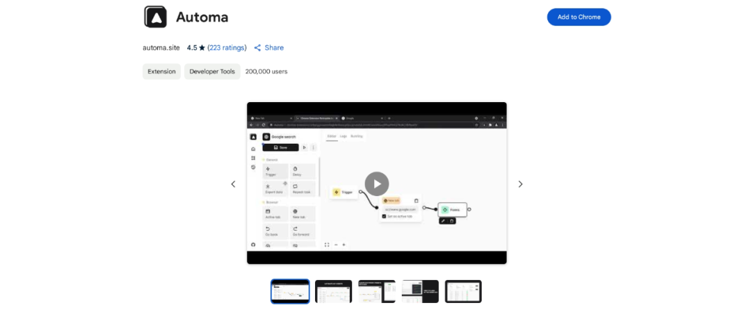 ‌‌Automa-工作流自动化工具