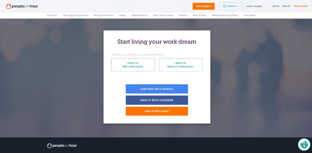 PeoplePerHour-全球自由职业者服务平台