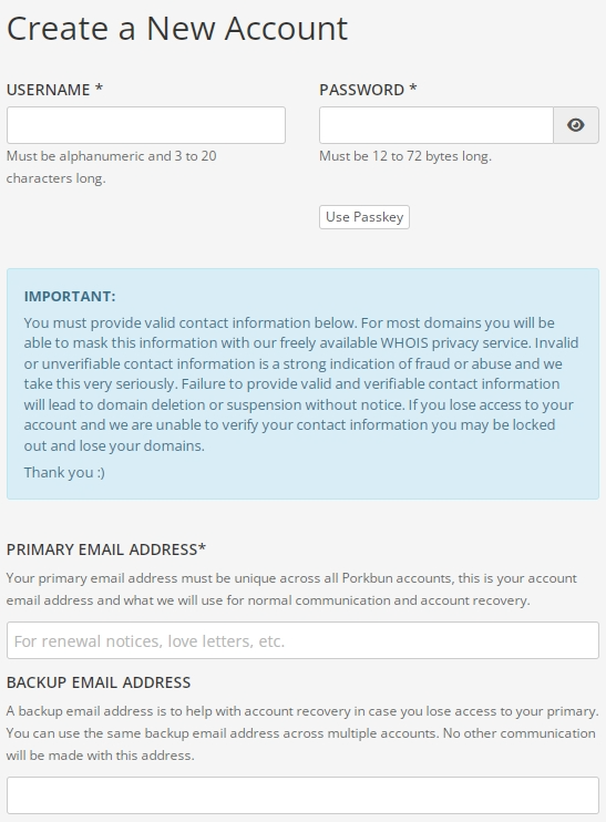 Porkbun-域名注册托管服务平台