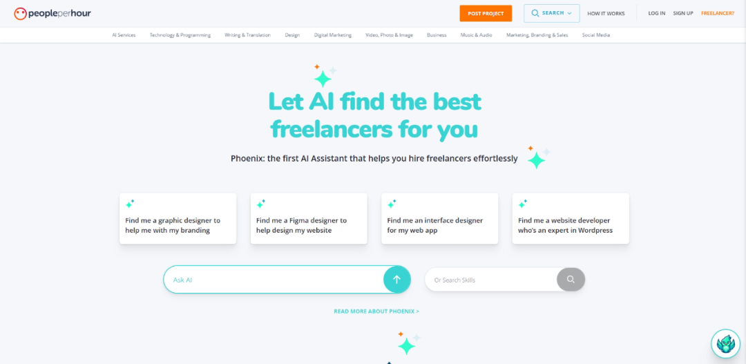 PeoplePerHour-全球自由职业者服务平台