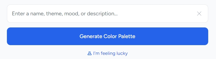 Colorify Rocks-人工智能色彩调色板生成工具