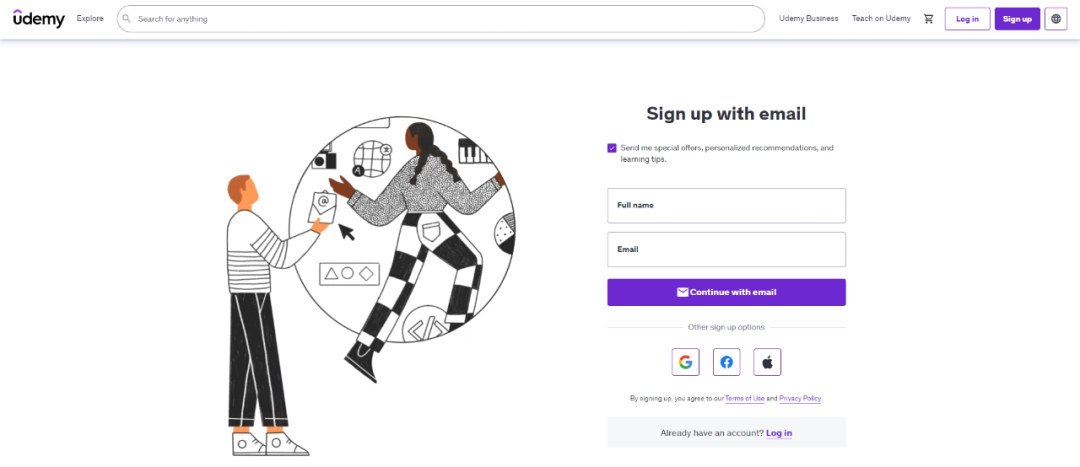 ‌‌Udemy-在线课程学习平台