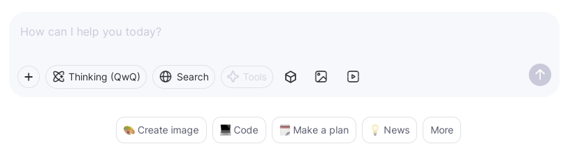 Qwen Chat-人工智能对话平台